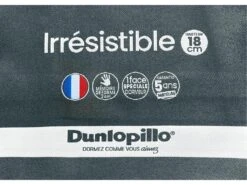 Canapé 4 Places Convertible Express En Tissu CALITO - Gris - Couchage Lattes Larges 160 Cm - Matelas 18 Cm -Meubles Soldes Boutique canape 14290041