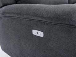 Canapé 2 Places Relax électrique En Tissu Anthracite URSULA II 17 Canapé 2 Places Relax électrique En Tissu Anthracite URSULA II -Meubles Soldes Boutique canape 14455359