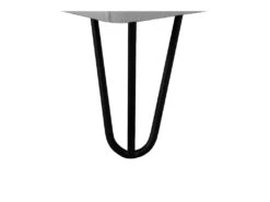 Canapé Fixe SERENA 2 Places En Tissu Avec Pieds épingles - Gris Clair -Meubles Soldes Boutique canape 14643959