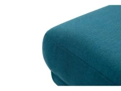 Canapé D'Angle Panoramique MAIA Convertible En Tissu - Angle Droit, Bleu Canard -Meubles Soldes Boutique canape 14643983