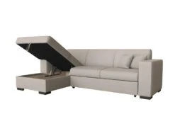 Canapé D'angle FUJI XL Convertible Avec Coffre En Tissu - Angle Gauche, Beige 17 Canapé D'angle FUJI XL Convertible Avec Coffre En Tissu - Angle Gauche, Beige -Meubles Soldes Boutique canape 14649605