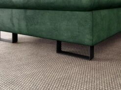 Canapé D'angle Gauche Convertible En Velours Vert DIMARO 16 Canapé D'angle Gauche Convertible En Velours Vert DIMARO -Meubles Soldes Boutique canape 14651573