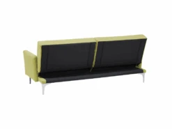Canapé Convertible 3 Places En Tissu Vert LUCAN -Meubles Soldes Boutique canape 14826799