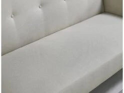 BERLIN - Canapé Scandinave Convertible 3 Places Beige -Meubles Soldes Boutique canape 14978685