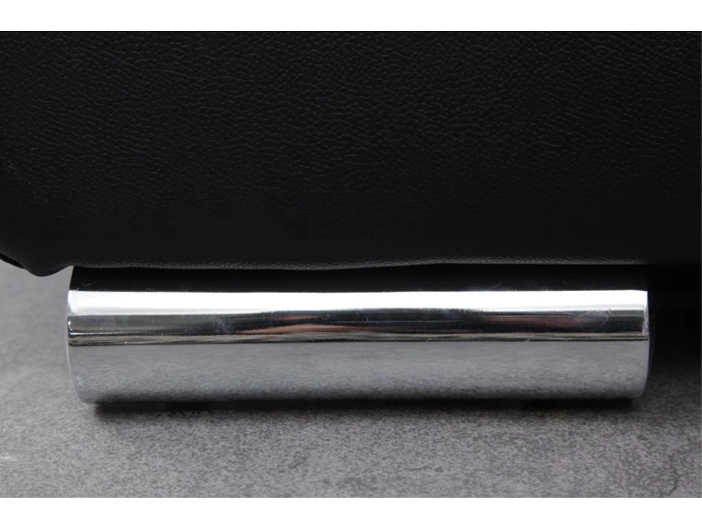 Canapé 3 Places En Cuir THIBAULT - Noir 9 Canapé 3 Places En Cuir THIBAULT - Noir – Image 7