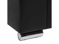 Canapé 2 Places En Cuir Noir HELSINKI 19 Canapé 2 Places En Cuir Noir HELSINKI -Meubles Soldes Boutique canape 16183083