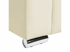 Canapé 3 Places En Cuir Beige HELSINKI -Meubles Soldes Boutique canape 16421645