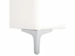 Canapé-lit 3 Places En Cuir PU Blanc ABERDEEN -Meubles Soldes Boutique canape 16652819