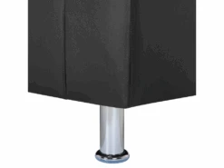 Canapé 3 Places En Cuir PU Noir FLORO -Meubles Soldes Boutique canape 16658373