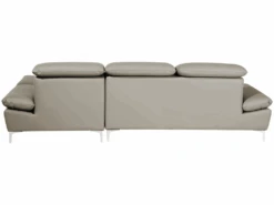 - Canapé D'Angle - Farila - Cuir, Taupe -Meubles Soldes Boutique canape 16665323