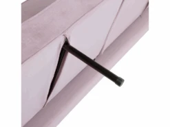 Canapé Convertible 3 Places En Velours Rose VISNES 19 Canapé Convertible 3 Places En Velours Rose VISNES -Meubles Soldes Boutique canape 17470897