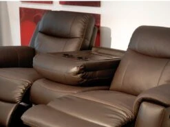 Canapé 2 Places Relax EVASION En Cuir - Gris Clair 23 Canapé 2 Places Relax EVASION En Cuir - Gris Clair -Meubles Soldes Boutique canape 174786 2