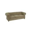 Canapé 3 Places Chesterfield Vert Olive - PAOLA -Meubles Soldes Boutique canape 17788911