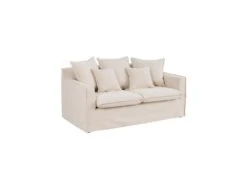 Canapé 3 Places Tissu Beige N°3 - LINOU 10 Canapé 3 Places Tissu Beige N°3 - LINOU -Meubles Soldes Boutique canape 18103901