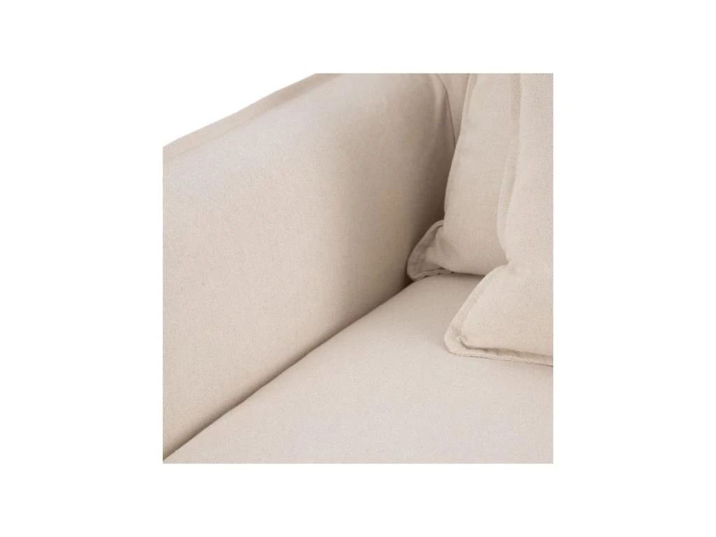 Canapé 3 Places Tissu Beige N°3 - LINOU 8 Canapé 3 Places Tissu Beige N°3 - LINOU – Image 6