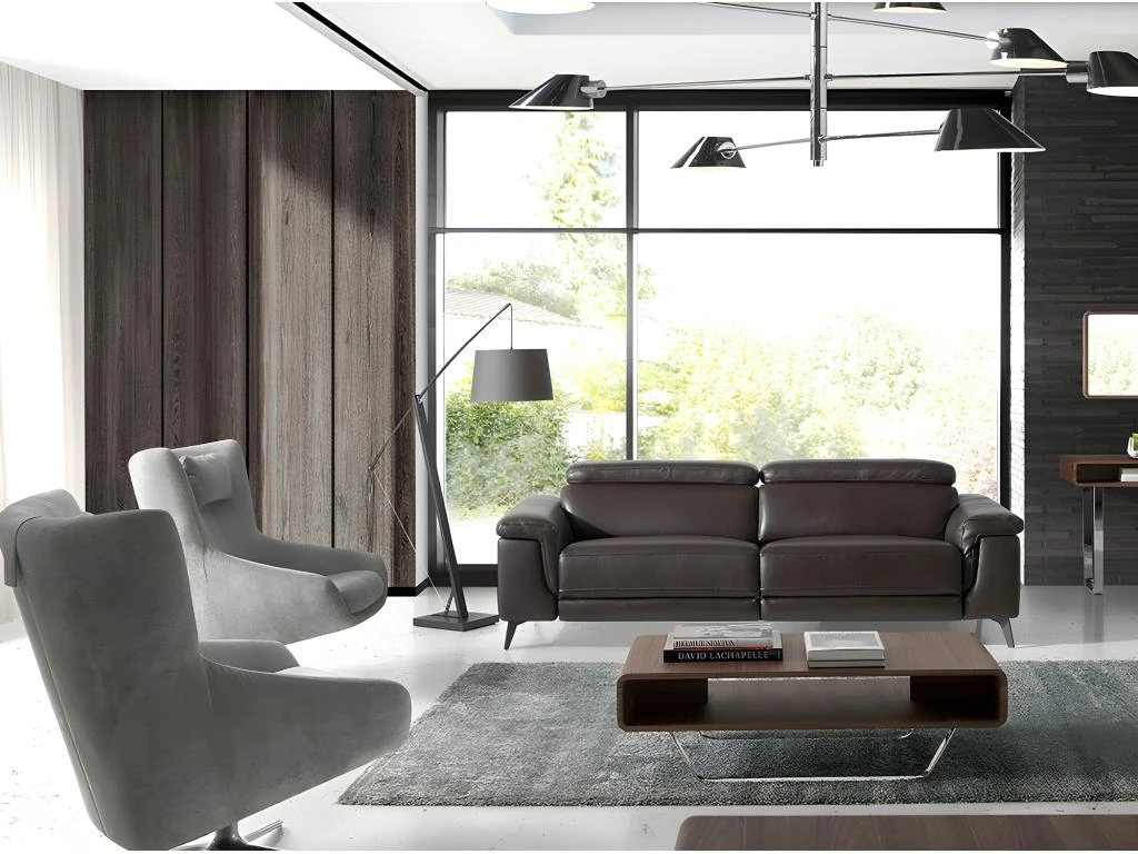 Canapé 2 Places En Cuir Avec Relax 6050 ANGEL CERDA 5 Canapé 2 Places En Cuir Avec Relax 6050 ANGEL CERDA – Image 3