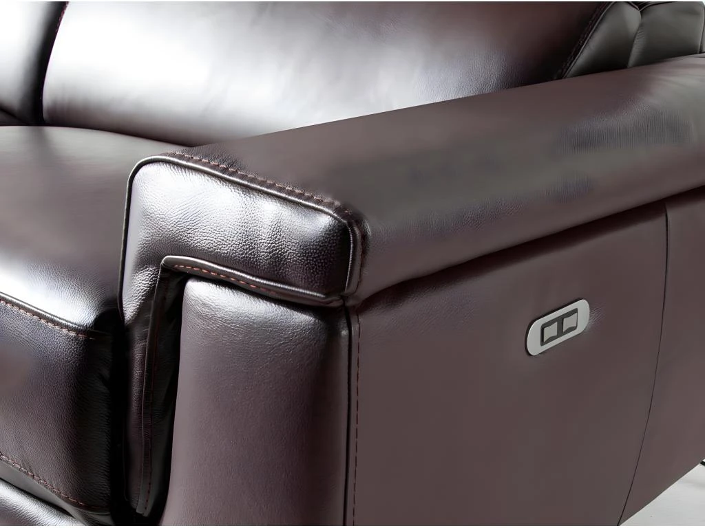 Canapé 2 Places En Cuir Avec Relax 6050 ANGEL CERDA 10 Canapé 2 Places En Cuir Avec Relax 6050 ANGEL CERDA – Image 8
