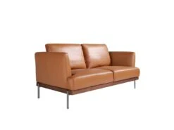 Canapé 2 Places En Cuir Et Acier 6170 ANGEL CERDA 16 Canapé 2 Places En Cuir Et Acier 6170 ANGEL CERDA -Meubles Soldes Boutique canape 18425301