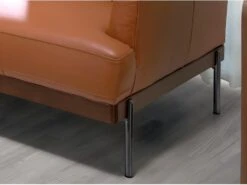 Canapé 2 Places En Cuir Et Acier 6170 ANGEL CERDA 21 Canapé 2 Places En Cuir Et Acier 6170 ANGEL CERDA -Meubles Soldes Boutique canape 18425311