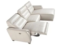 Chaise Longue En Cuir Et Mécanisme Relax 6156 ANGEL CERDA -Meubles Soldes Boutique canape 18427241