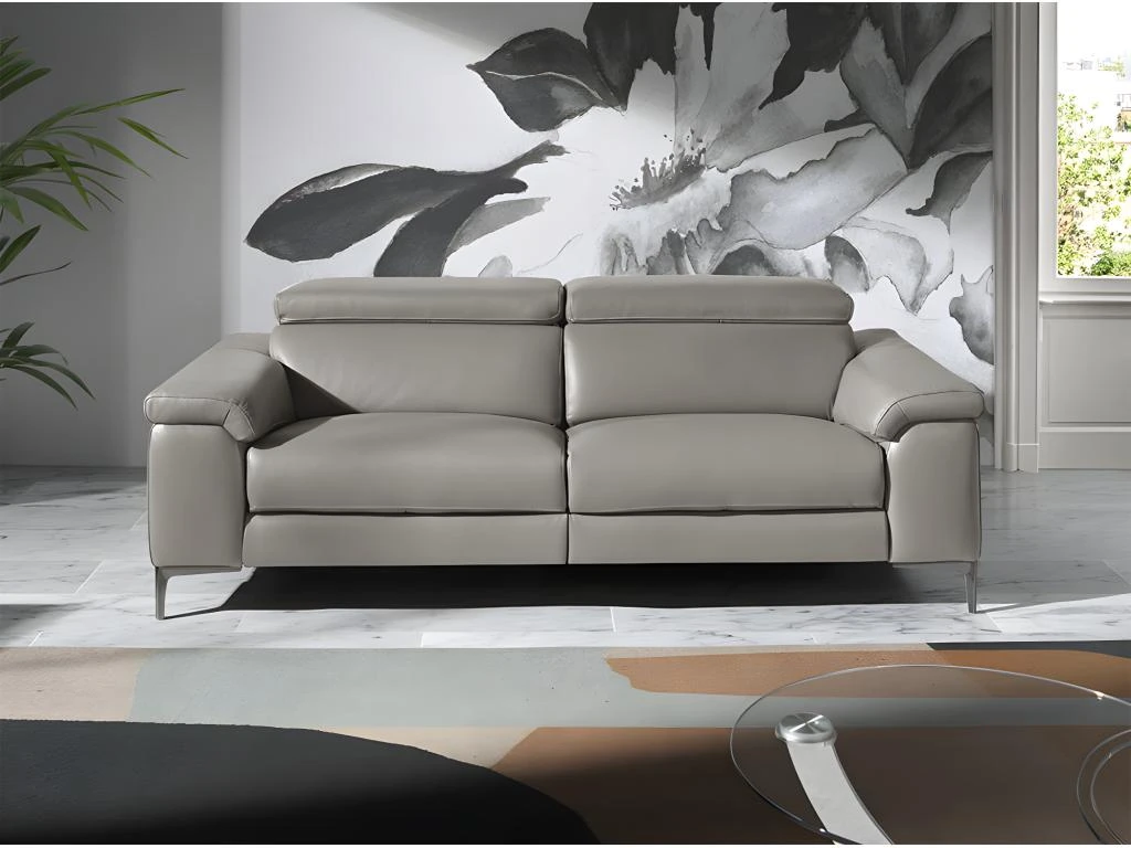 Canapé 3 Places En Cuir Avec Relax 6122 ANGEL CERDA 5 Canapé 3 Places En Cuir Avec Relax 6122 ANGEL CERDA – Image 3