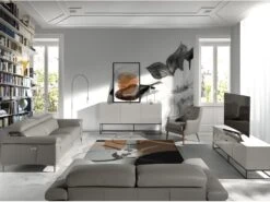 Canapé 3 Places En Cuir Avec Relax 6122 ANGEL CERDA 15 Canapé 3 Places En Cuir Avec Relax 6122 ANGEL CERDA -Meubles Soldes Boutique canape 18427275