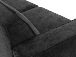 Canapé 3 Places En Tissu Anthracite MINATA -Meubles Soldes Boutique canape 18856829