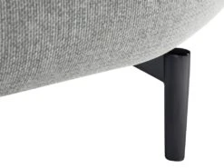 Canapé 3 Places En Tissu Gris ANGELINA -Meubles Soldes Boutique canape 19467329