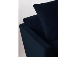 Villabon - Canapé Convertible 4 Places En Velours Pieds épingles Noirs - Couleur - Bleu Marine 14 Villabon - Canapé Convertible 4 Places En Velours Pieds épingles Noirs - Couleur - Bleu Marine -Meubles Soldes Boutique canape 19580297