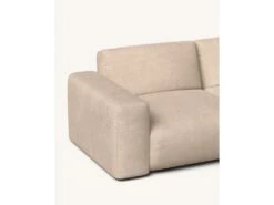 Canapé D'angle Droit 4 Places En Tissu Brun Clair 13 Canapé D'angle Droit 4 Places En Tissu Brun Clair -Meubles Soldes Boutique canape 19879335