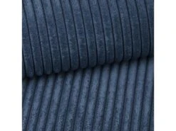 Canapé D'angle Convertible Gauche 4 Places Coffre Martin Velours Côtelé Bleu -Meubles Soldes Boutique canape 20942015