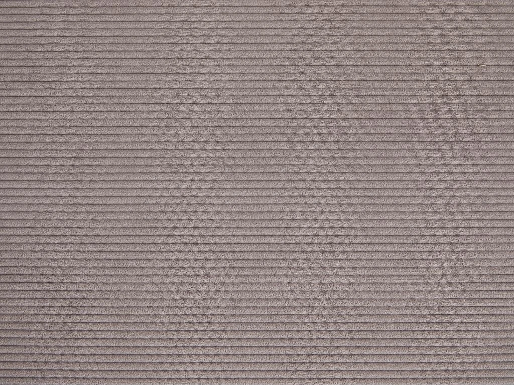 Canapé 3 Places En Velours Côtelé Gris OLMEDA 8 Canapé 3 Places En Velours Côtelé Gris OLMEDA – Image 6