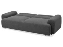 Canapé-lit Clic-clac 3 Places Confort Lucille Tissu Bouclette Gris -Meubles Soldes Boutique canape 21043655