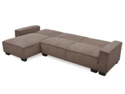 Canapé D'angle Réversible Et Convertible Johnny Velours Côtelé Taupe 9 Canapé D'angle Réversible Et Convertible Johnny Velours Côtelé Taupe -Meubles Soldes Boutique canape 21134115