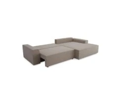 Canapé Angle Droit Convertible Coffre Velours Côtelé Taupe 300x174cm 13 Canapé Angle Droit Convertible Coffre Velours Côtelé Taupe 300x174cm -Meubles Soldes Boutique canape 21220209