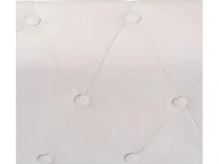 Canapé D'angle Chesterfield 6 Places Cuir Artificiel Blanc -Meubles Soldes Boutique canape 21990931