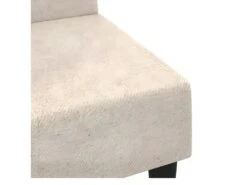 Canapé-lit à 2 Places Crème Tissu Microfibre 20 Canapé-lit à 2 Places Crème Tissu Microfibre -Meubles Soldes Boutique canape 21998869