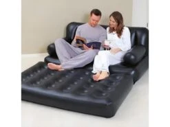 Canapé-lit Double Gonflable 5 En 1 188x152x64 Cm 17 Canapé-lit Double Gonflable 5 En 1 188x152x64 Cm -Meubles Soldes Boutique canape 22001979