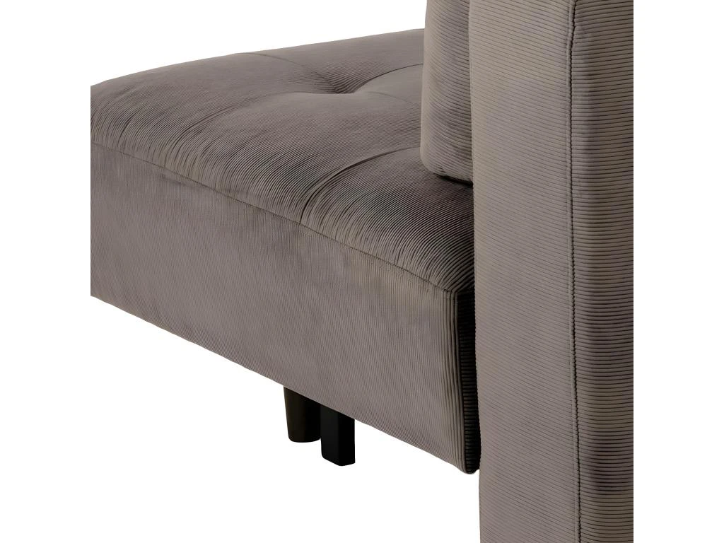 Blain Canapé-lit Avec 2 Oreillers Beige, Fumé. 7 Blain Canapé-lit Avec 2 Oreillers Beige, Fumé. – Image 5