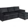 Sacramento Canapé-lit, Chaise Longue Réversible, Espace De Rangement Dissimulé Et Lit Escamotable, Gris Anthracite. -Meubles Soldes Boutique canape 22043355