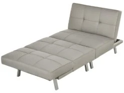 Canapé Contemporain Convertible OVIEDO Gris -Meubles Soldes Boutique canape 22099353