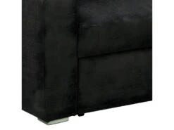 Flemingsburg Canapé-lit Avec Chaise Longue, Gris Foncé. -Meubles Soldes Boutique canape 22105077