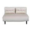 Vicky Canapé-lit Velours Beige. -Meubles Soldes Boutique canape 22105087