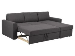 Flemingsburg Canapé-lit Avec Chaise Longue, Gris. 14 Flemingsburg Canapé-lit Avec Chaise Longue, Gris. -Meubles Soldes Boutique canape 22105181