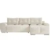 CASSANDRA - Canapé D'angle Convertible Avec Coffre En Tissu - Beige - Angle Droit 2 CASSANDRA - Canapé D'angle Convertible Avec Coffre En Tissu - Beige - Angle Droit -Meubles Soldes Boutique canape 22372127