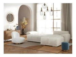 CASSANDRA - Canapé D'angle Convertible Avec Coffre En Tissu - Beige - Angle Droit 15 CASSANDRA - Canapé D'angle Convertible Avec Coffre En Tissu - Beige - Angle Droit -Meubles Soldes Boutique canape 22372133