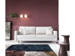 Canapé Convertible - 200 Cm - 3 Places - Crème - VALICO 10 Canapé Convertible - 200 Cm - 3 Places - Crème - VALICO -Meubles Soldes Boutique canape 22704979