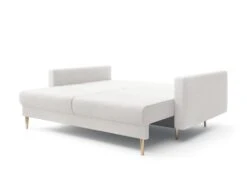 Canapé Convertible - 200 Cm - 3 Places - Crème - VALICO 15 Canapé Convertible - 200 Cm - 3 Places - Crème - VALICO -Meubles Soldes Boutique canape 22704989