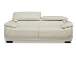 Canapé 2 Places En Cuir MACELO - Ivoire 11 Canapé 2 Places En Cuir MACELO - Ivoire -Meubles Soldes Boutique canape 228309