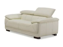 Canapé 2 Places En Cuir MACELO - Ivoire 12 Canapé 2 Places En Cuir MACELO - Ivoire -Meubles Soldes Boutique canape 228313